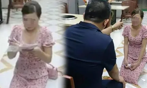 Triệu tập chủ quán bắt cô gái quỳ vì chê đồ ăn bẩn ở Bắc Ninh